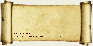 Jovana Vrhovac vizit kartica